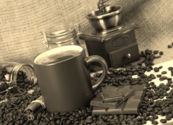 Szary + Sepia
