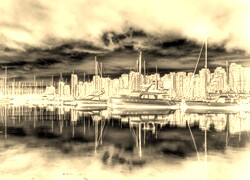 Sepia + Negatyw