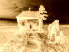 Sepia + Negatyw