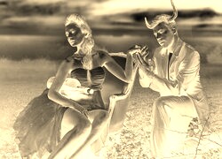 Sepia + Negatyw