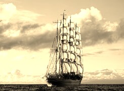 Szary + Sepia