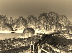 Sepia + Negatyw