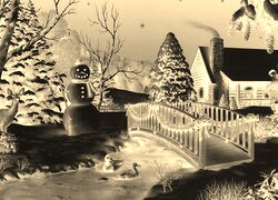 Sepia + Negatyw