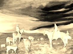 Sepia + Negatyw