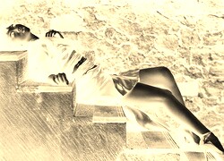 Sepia + Negatyw