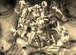 Sepia + Negatyw