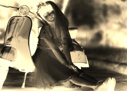 Sepia + Negatyw