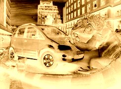Sepia + Negatyw