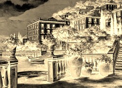 Sepia + Negatyw