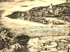 Szary + Sepia