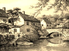 Szary + Sepia