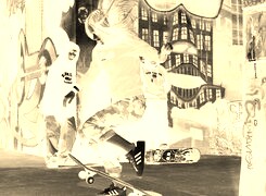 Sepia + Negatyw