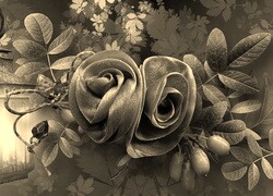 Szary + Sepia