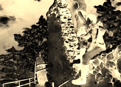 Sepia + Negatyw