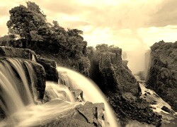 Szary + Sepia