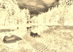 Sepia + Negatyw