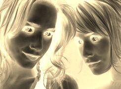 Sepia + Negatyw