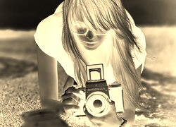 Sepia + Negatyw