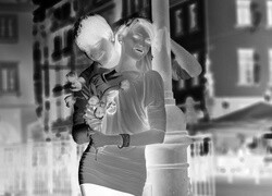 Szary + Negatyw