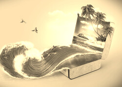 Szary + Sepia