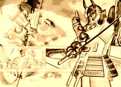 Sepia + Negatyw