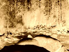 Sepia + Negatyw