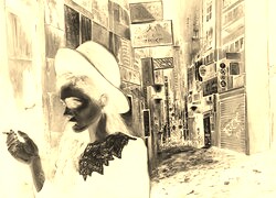 Sepia + Negatyw