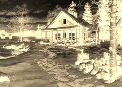 Sepia + Negatyw