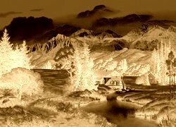 Sepia + Negatyw