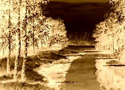 Sepia + Negatyw