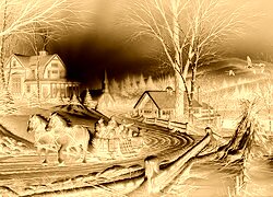 Sepia + Negatyw