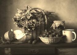 Szary + Sepia