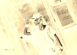 Sepia + Negatyw