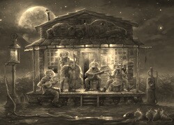Szary + Sepia