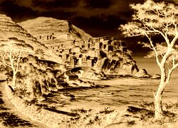 Sepia + Negatyw
