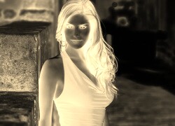 Sepia + Negatyw