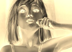 Sepia + Negatyw