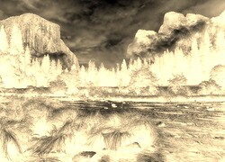 Sepia + Negatyw