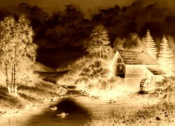 Sepia + Negatyw