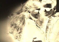 Sepia + Negatyw