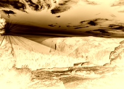 Sepia + Negatyw