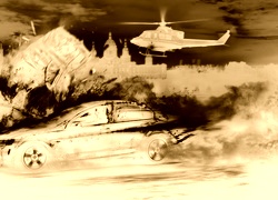 Sepia + Negatyw