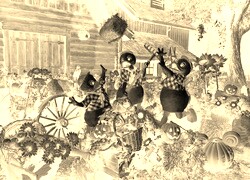 Sepia + Negatyw