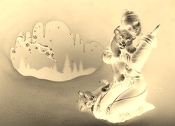 Sepia + Negatyw