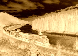 Sepia + Negatyw