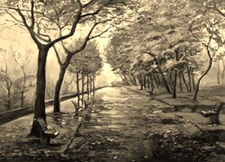 Szary + Sepia