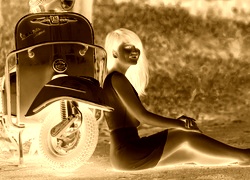 Sepia + Negatyw