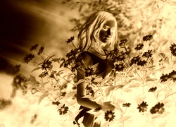Sepia + Negatyw