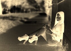 Sepia + Negatyw
