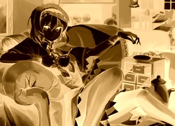 Sepia + Negatyw